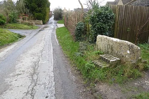 A Cotswold stone stile