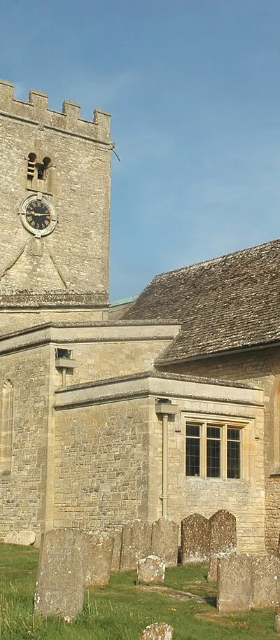 Church of England parish church of St Mary, North Leigh,Oxfordshire, viewed from the southeast