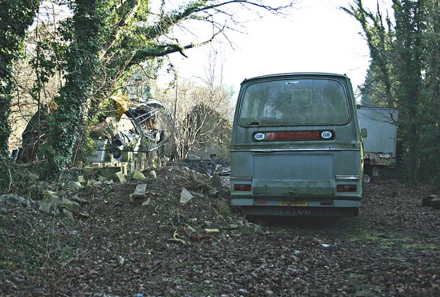 Abandonment near Ashley Into every beauty spot a little grot must fall. Even here.