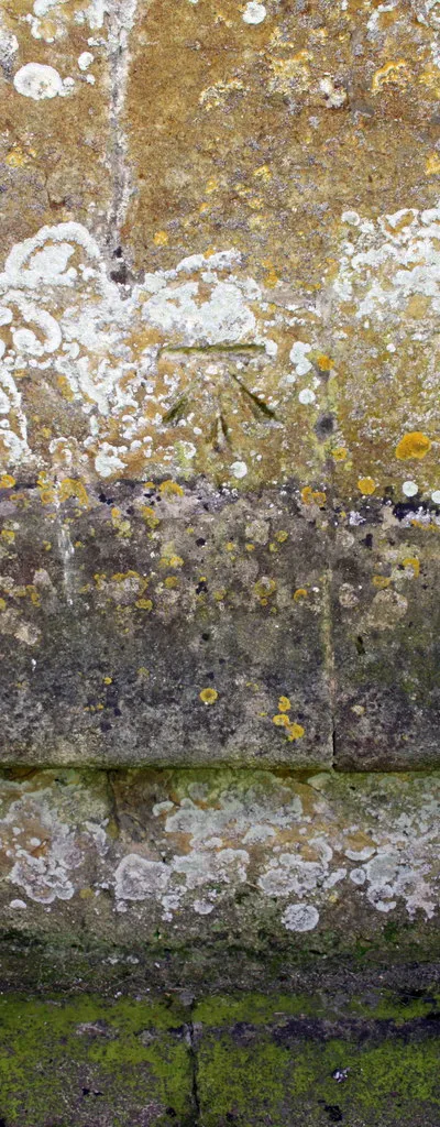 Benchmark on St Lawrence Church's tower