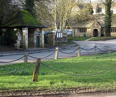 Bus shelter and Village Hall
