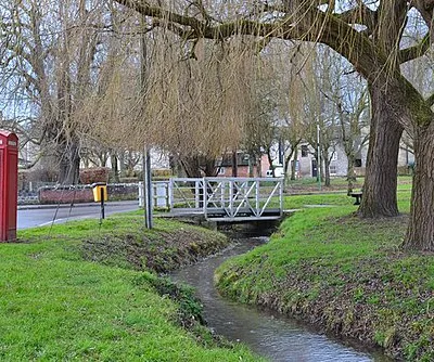 By the stream at Wroughton