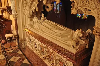 Catherine Parr's tomb in St Mary's Chapel, Sudeley Castle