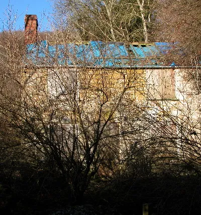 Derelict cottage in the Slad valley. Cottage in the top end of the Slad valley.