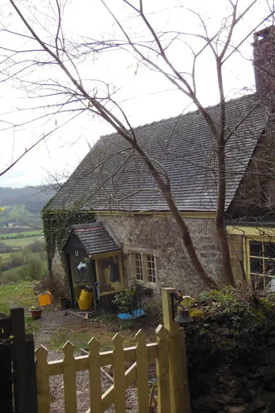 A cottage at Cooper's Hill Wood