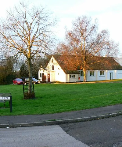 Village Hall, Briar Leaze, Compton Bassett The hall looks as if it has had an extension. Presumably it is a valued local resource.