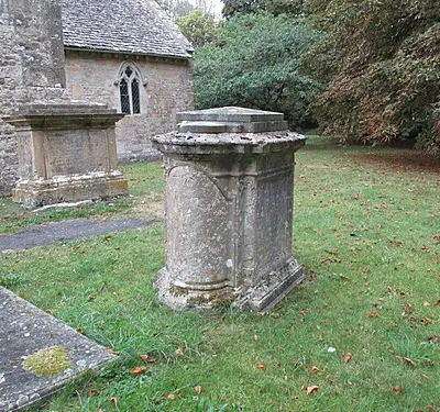 Monuments in the churchyard, Shipton Oliffe