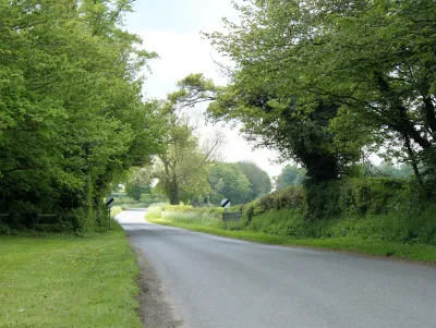 2010 : Minor road west out of Grittleton