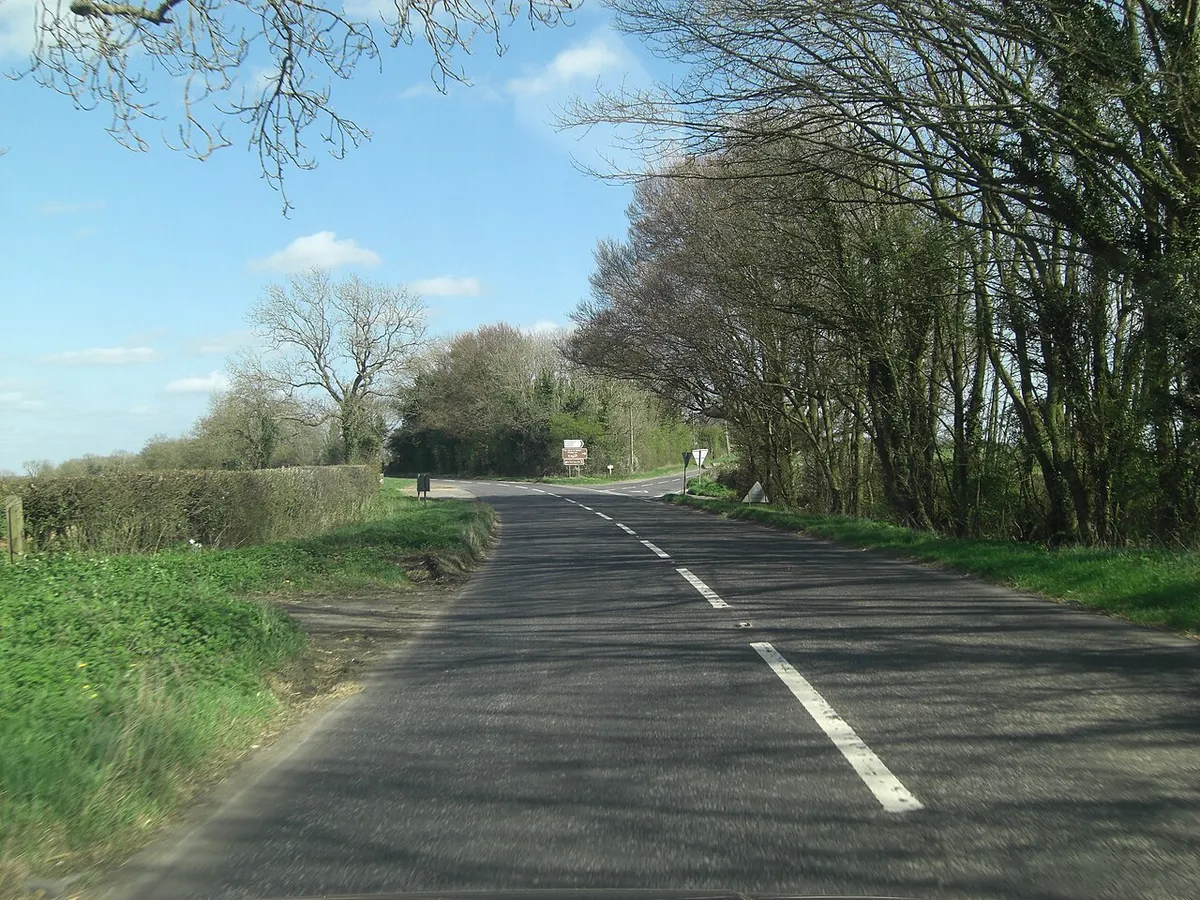 A436 junction with B4450