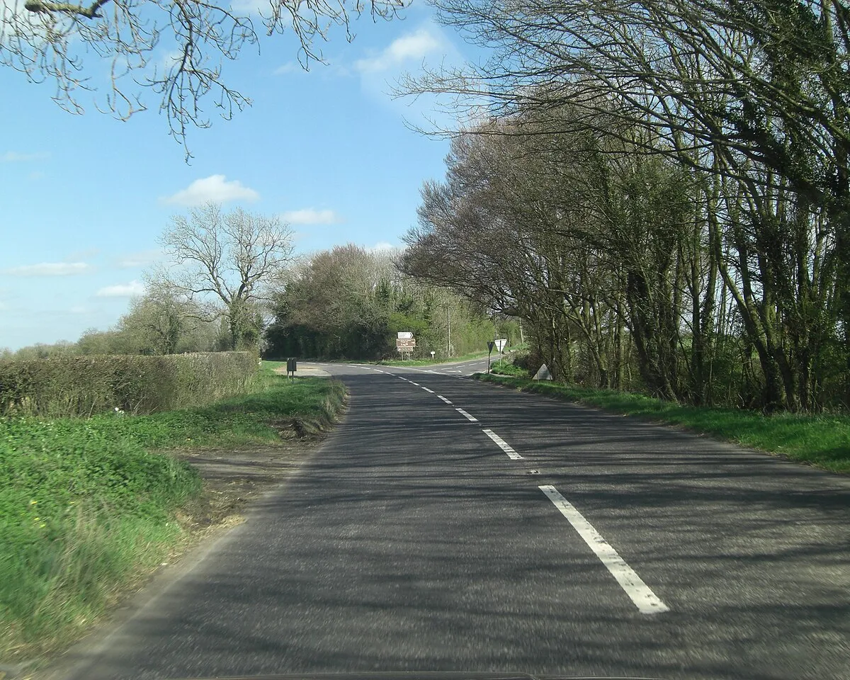 A436 junction with B4450