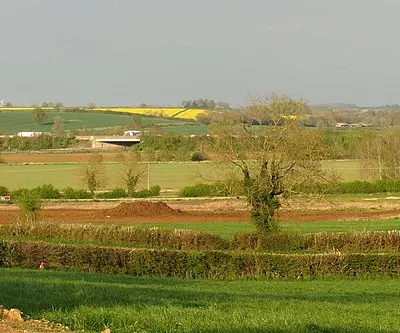 Looking over the fields