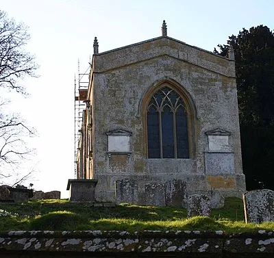 Church of St Mary, Preston on Stour The East end of the church.