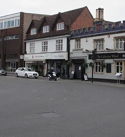 Catherine Wheel pub, Cheap Street, Newbury