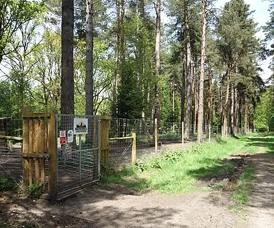 Gate to Brownhill Dogwood