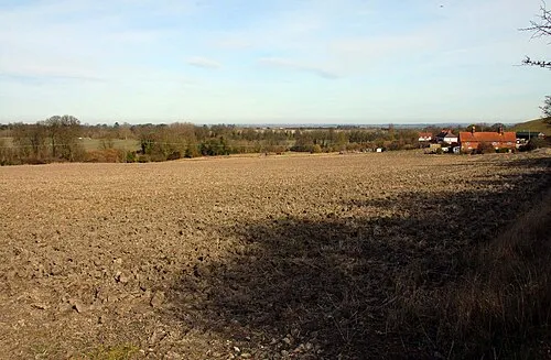 A ploughed field near West Hendred