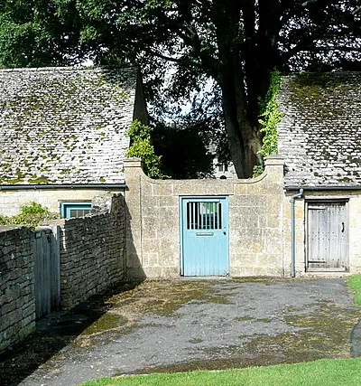 Back entrance to Snowshill Manor