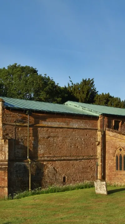 All Saints' parish church, Mollington, Oxfordshire, seen from the northeast