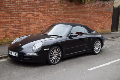 2006 Porsche 911 Carrera 4S (997 Srs) 3.8 ltre flat six, at Lechlade, Gloucestershire, 6 September 2018.
