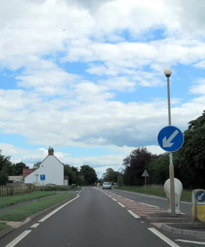 A46 at Little Beckford