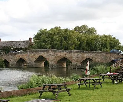 Benches by the river