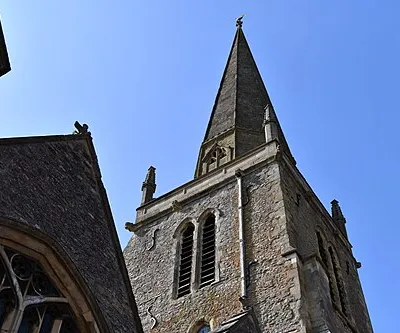 Abingdon, St. Helen's Church: Tower and steeple