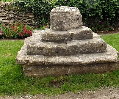 Base of an old cross