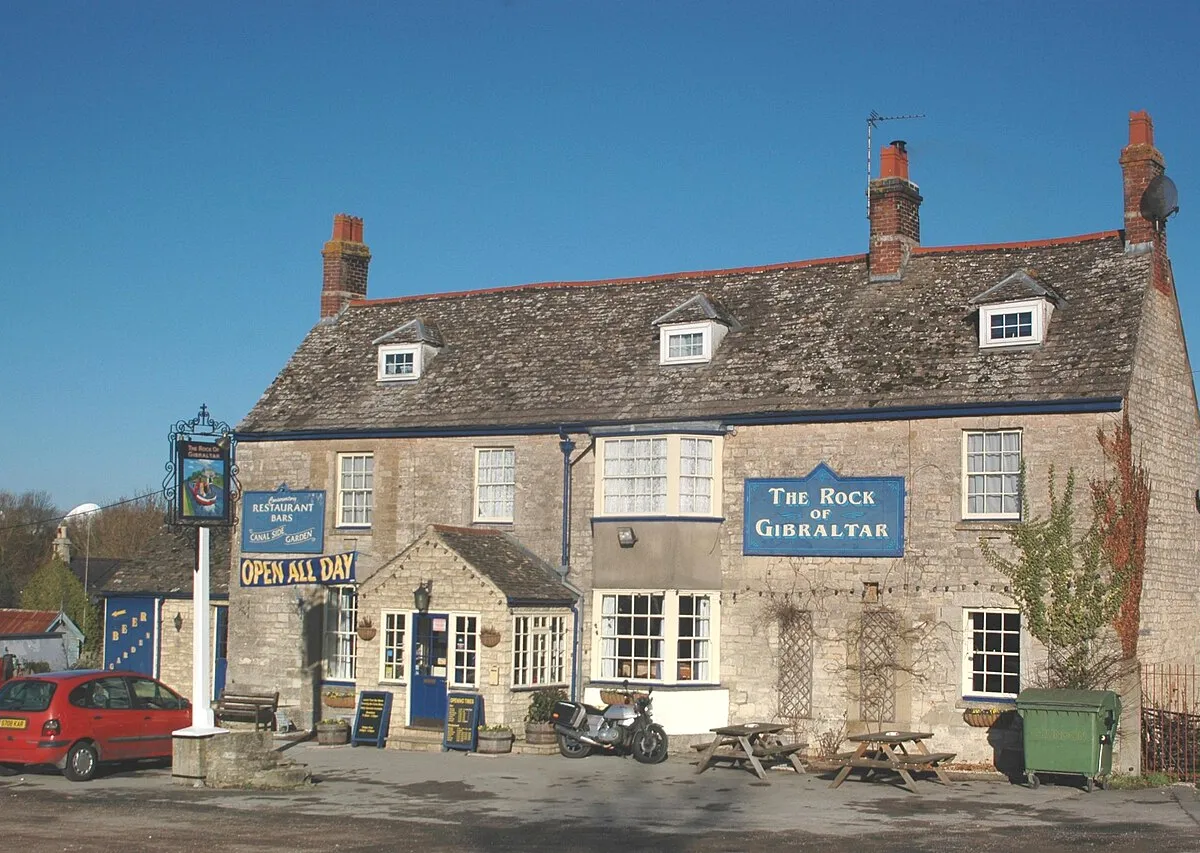 The Rock of Gibraltar public house, Enslow, in the parish of Bletchingdon, Oxfordshire