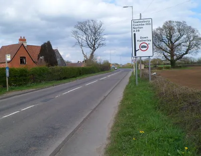 A38 in Down Hatherley