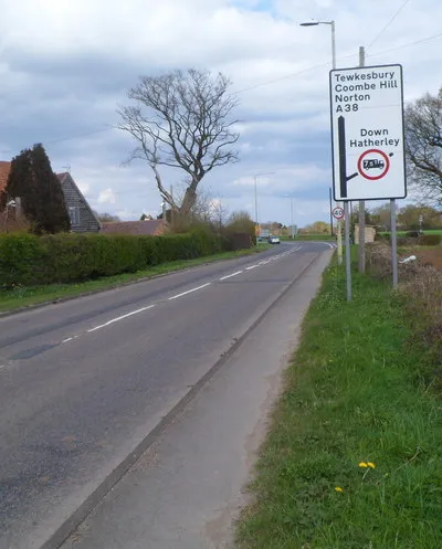 A38 in Down Hatherley