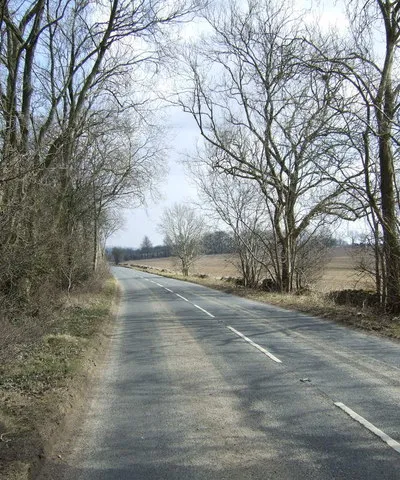 B4068 heading east