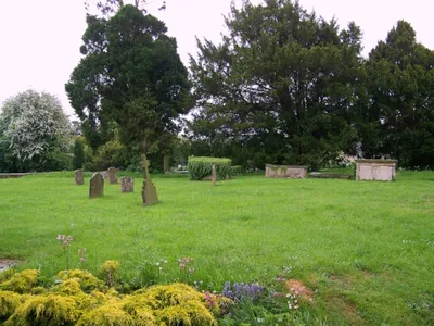 Churchyard, St Mary's Church, Broughton Gifford There is a large churchyard and some very old tombs within it.