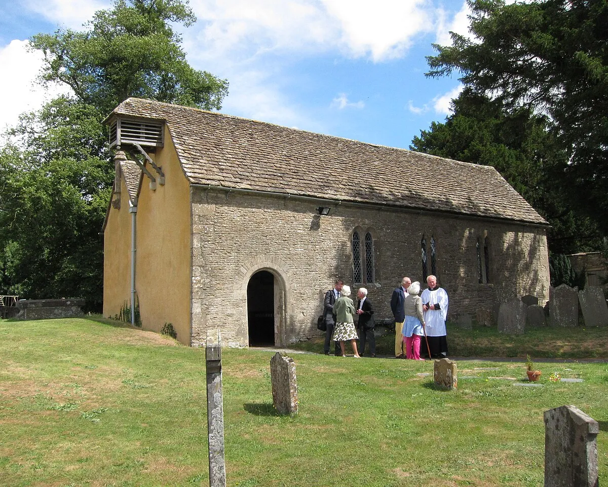 The village church (C of E) at Little Badminton, South Gloucestershire, England.
