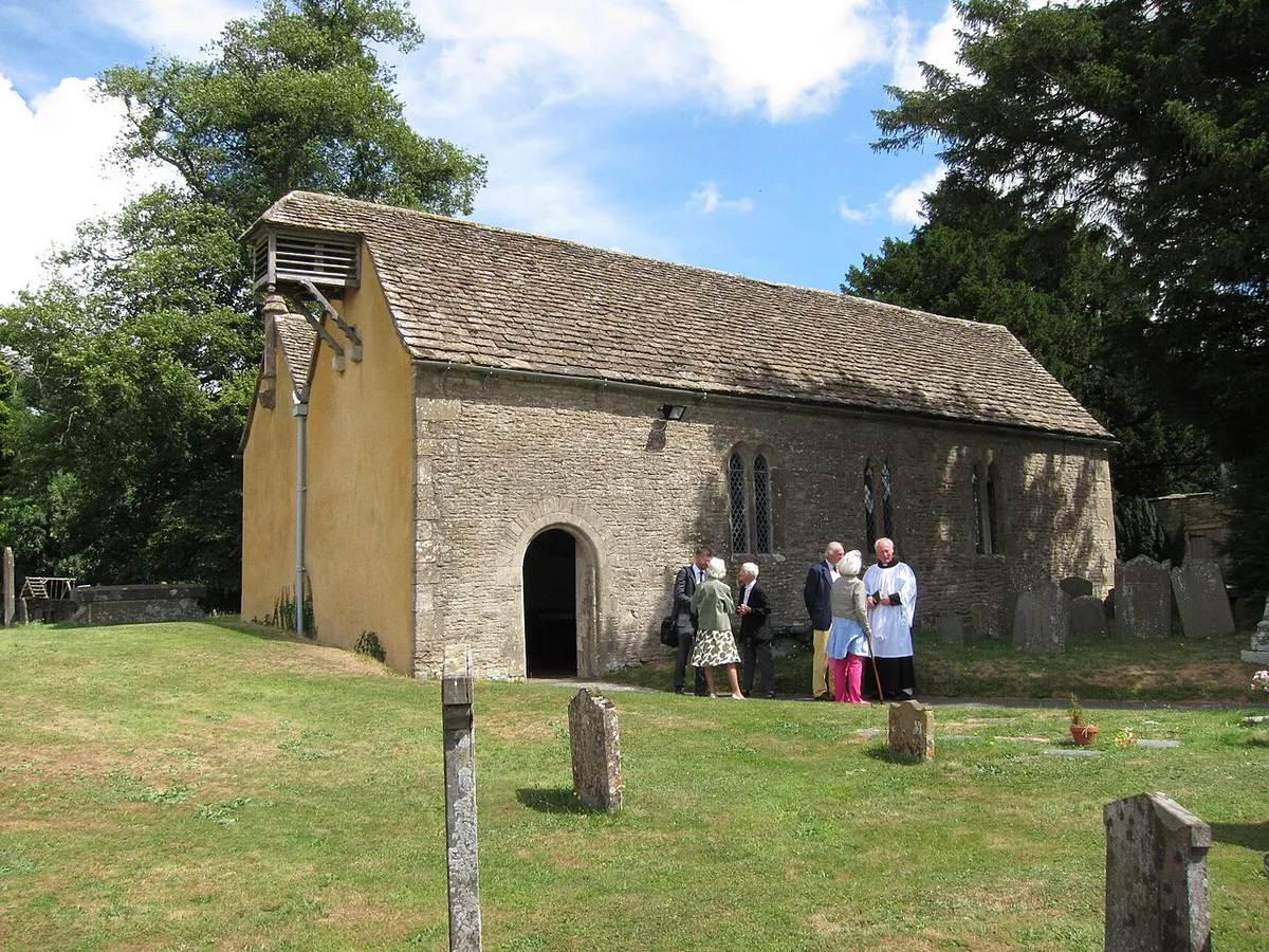The village church (C of E) at Little Badminton, South Gloucestershire, England.