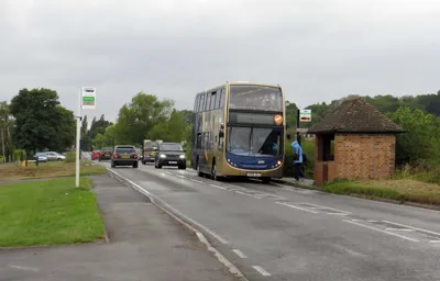 Bus stops on Oxford Road