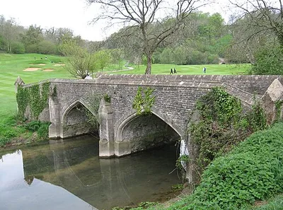 Bridge, Castle Coombe Golf Course.