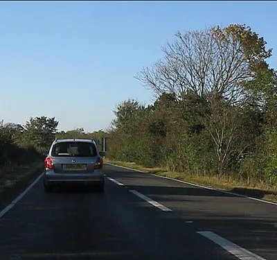 A415 north of Hardwick traffic lights
