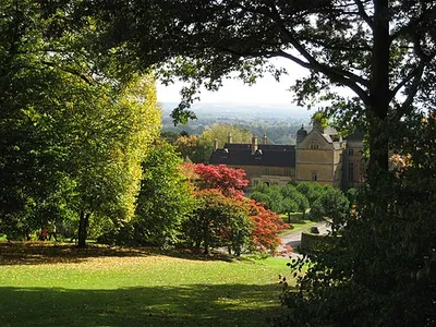 looking towards Batsford House