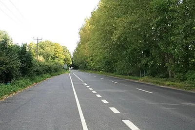 A361 heading away from Lechlade