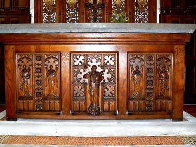 Altar, St Leonard’s Church, Stanton Fitzwarren