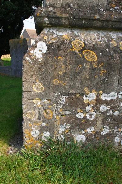 Benchmark on buttress of St Mary Magdalene Church