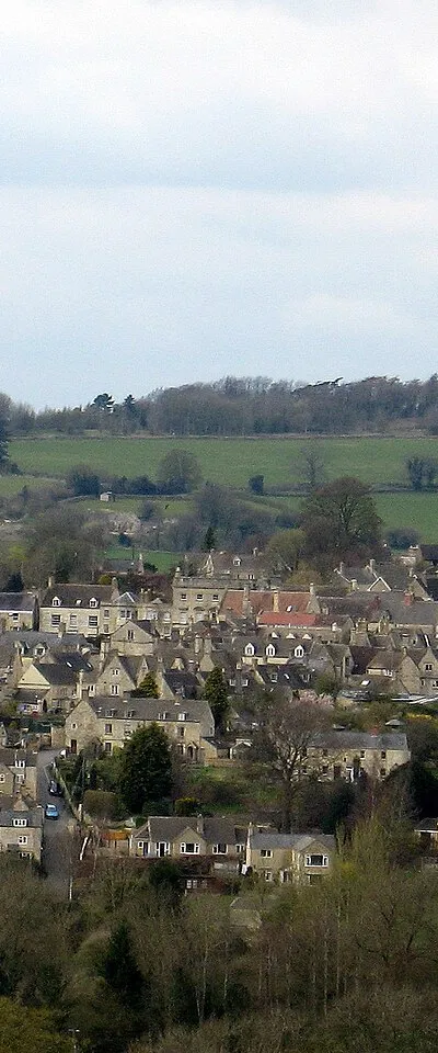 Painswick, Gloucestershire from Longridge