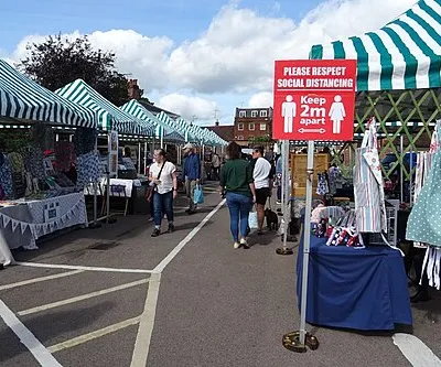 A craft market
