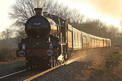Castle Class 7029 Clun Castle Langley 26-02-2019