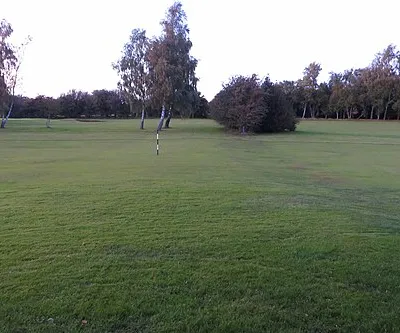Bridleway across the golf course