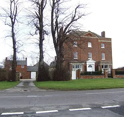Stanford House, Upper Green, Stanford in the Vale, Oxfordshire (formerly Berkshire), seen from the west