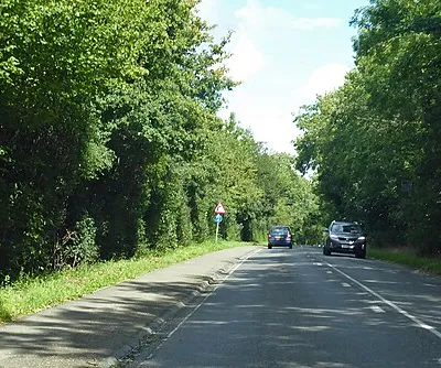 A4095 towards Woodstock
