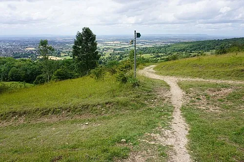 Crossing of paths above Prestbury