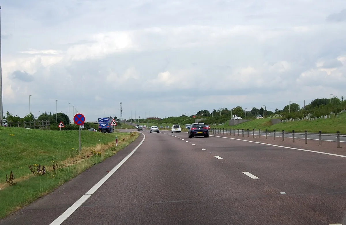 A419, the A4311 joins ahead