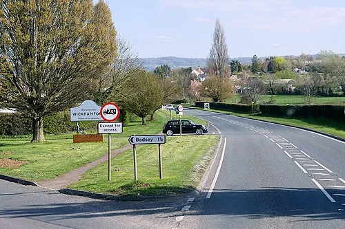 A44, Wickhamford