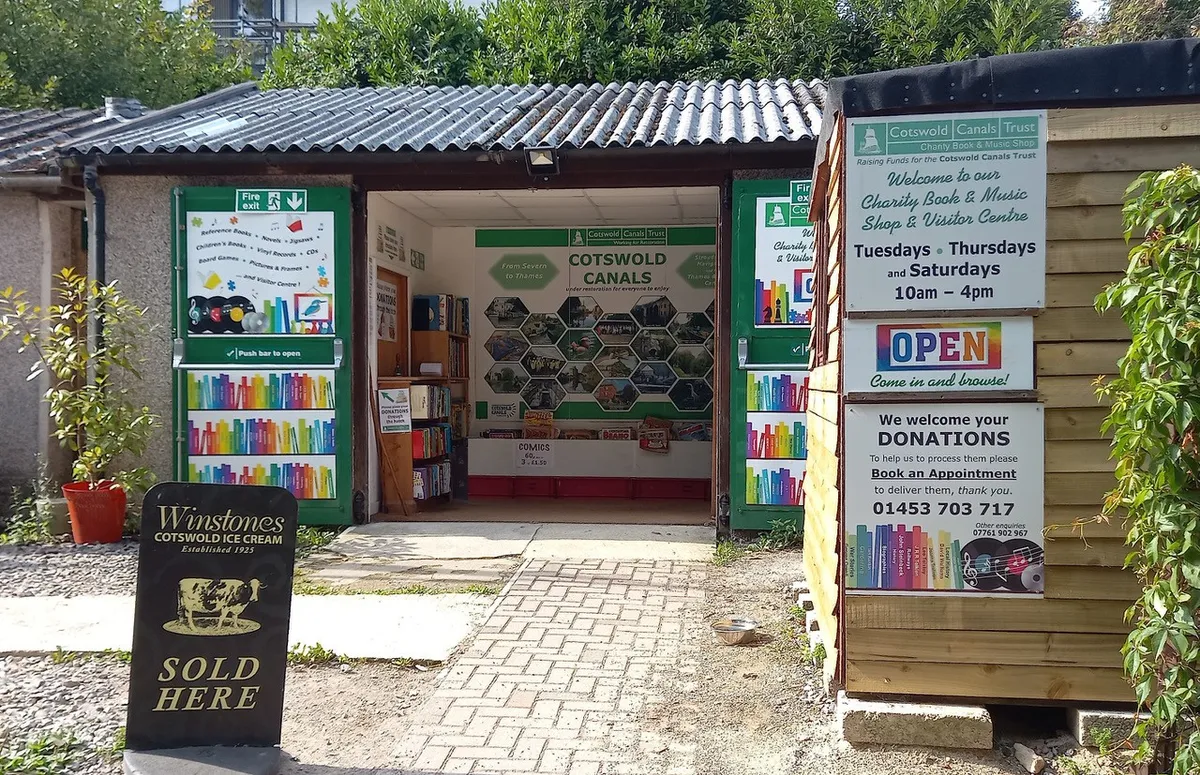 Cotswold Canals Trust Charity Book and Music Shop, Brimscombe